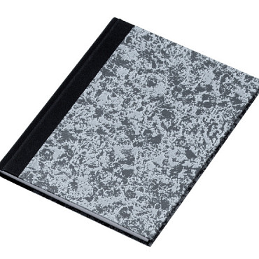 Notitieboek Djois Atlanta Excellent genaaid 210x165mm 288blz lijn grijs