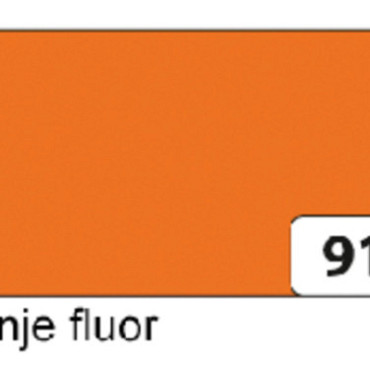 Etalagekarton Folia 1-zijdig 48x68cm 380gr nr915 lichtoranje