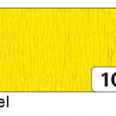 Crêpepapier Folia 250x50cm nr106 geel