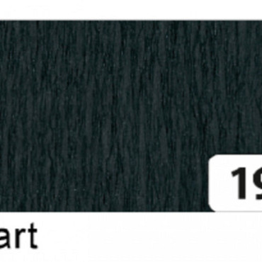 Crêpepapier Folia 250x50cm nr199 zwart