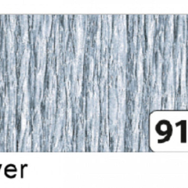 Crêpepapier Folia 250x50cm nr9126 zilver