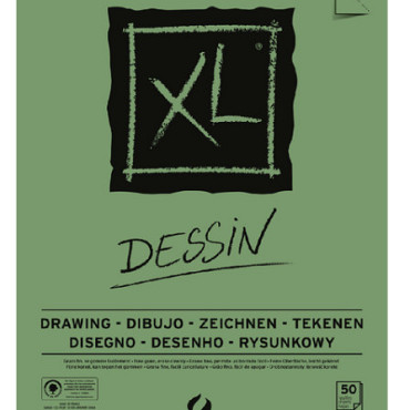 Tekenpapier Canson XL Drawing 50vel 160gr A4 wit
