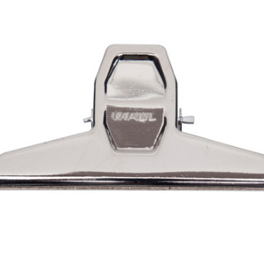 Papierklem MAUL Pro 125mm capaciteit 30mm zilver