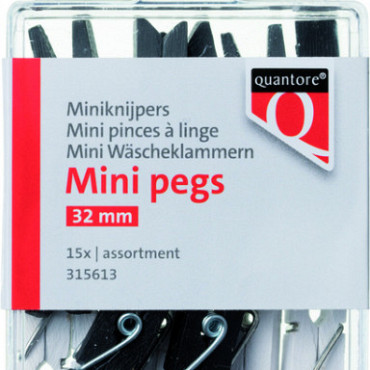 Miniknijper Quantore blister 34mm assorti