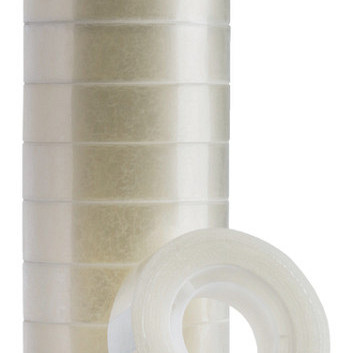 Plakband Quantore 15mmx33m transparant