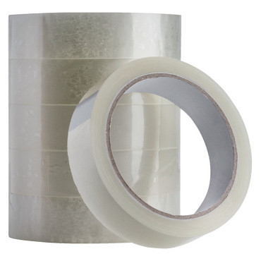 Plakband Quantore 25mmx66m transparant