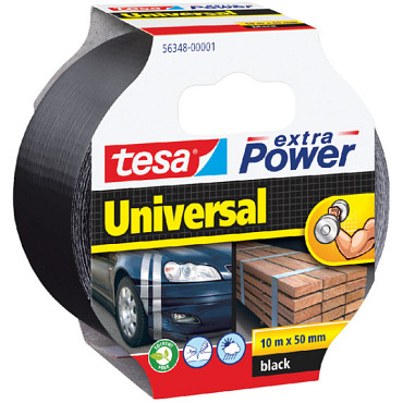 Duct tape tesa® extra Power Universal 50mmx10m zwart