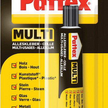 Alleslijm Pattex Multi tube 20gram op blister