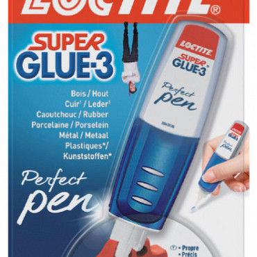 Secondelijm Loctite Perfect Pen 3 gram op blister