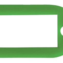 Sleutellabel Pavo kunststof groen 100 stuks