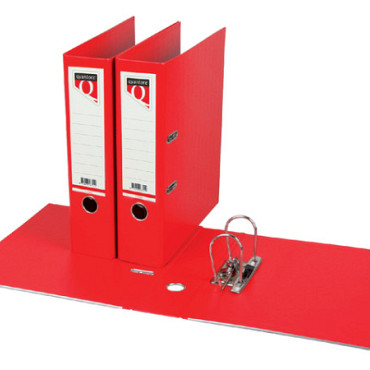 Ordner Quantore A4 80mm PP rood
