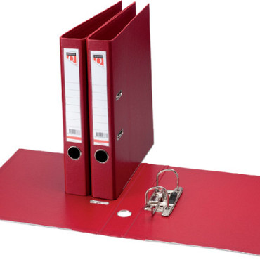Ordner Quantore A4 50mm PP donkerrood