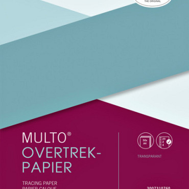 Interieur Multo overtrekpapier A4 23-gaats 50 vel