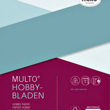 Interieur Multo hobbypapier A4 23R 20vel