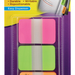 Indextabs 3M Post-it 686 25x38mm strong assorti