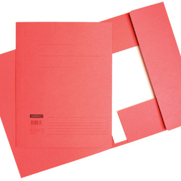 Dossiermap Quantore folio 300gr rood