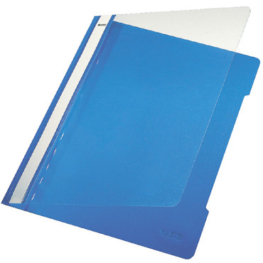 Snelhechter Leitz Standaard A4 gerecycled PP blauw