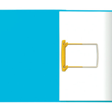 Clipmap Secolor A4 100% gerecycled karton 250gr blauw verpakt per 10 stuks