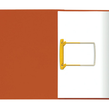 Clipmap Secolor A4 100% gerecycled karton 250gr rood verpakt per 10 stuks