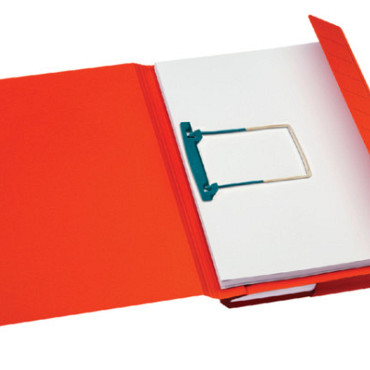 Combimap Secolor folio 1 klep recycled 250gr rood
