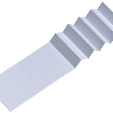 Ruiterstrook voor Esselte Classic 50mm wit 10 stuks