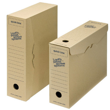 Archiefdoos Loeff Quick Box 3000 A4 335x240x80mm