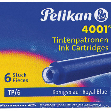 Inktpatroon Pelikan 4001 koningsblauw