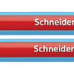 Balpen Schneider Slider Edge extra breed rood