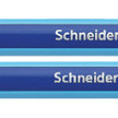 Balpen Schneider Slider Edge extra breed blauw