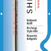 Balpenvulling Sheaffer fijn blauw blister à 1 stuk