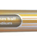 Gelschrijver Pentel K230M medium metallic goud