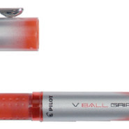 Rollerpen PILOT V-Ball Grip medium rood