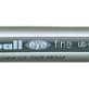 Rollerpen Uni-ball Eye 157N fijn zwart