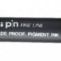 Fineliner Uni-ball Pin 0.2mm zwart