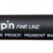 Fineliner Uni-ball Pin 0.6mm zwart