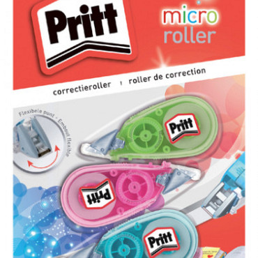 Correctieroller Pritt 5mmx6m micro blister à 2+1 gratis