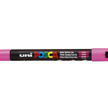 Verfstift Posca PC3M fijn roze
