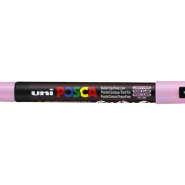 Verfstift Posca PC3M fijn lichtroze