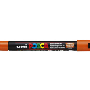 Verfstift Posca PC3M fijn donkeroranje