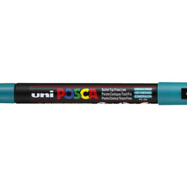 Verfstift Posca PC3M fijn smaragdgroen