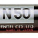Viltstift Pentel N50 rond 1.5-3mm zwart