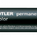 Viltstift Staedtler Lumocolor 388 blokpunt zwart 2-12mm
