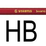 Potlood STABILO Swano grafiet 4906 HB met gumtop