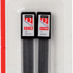 Potloodstift Quantore 0.5mm HB 24 stuks