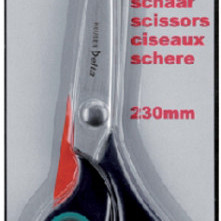 Schaar Reuser kartelschaar 230mm RVS met softgrip