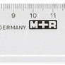 Liniaal M+R 1120 200mm plastic transparant
