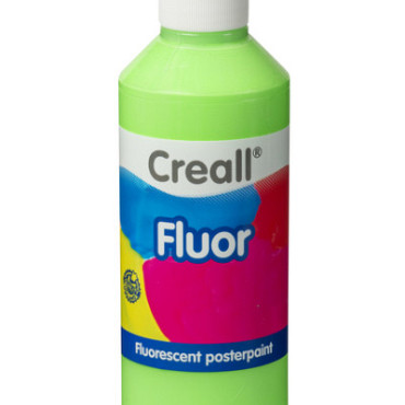 Plakkaatverf Creall fluor groen 250ml