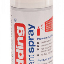 Verfspuitbus edding 5200 permanent spray glossy verkeerswit