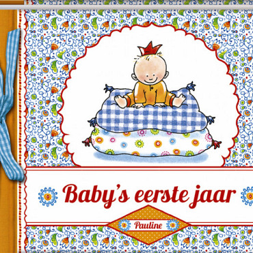 Invulboek Pauline Oud baby's eerste jaar