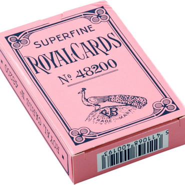 Speelkaarten hondjeskaarten geplastificeerd blauw of roze